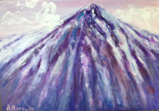 Something Like A Mountain-70x100-Oil on Canvas (Sevincte)